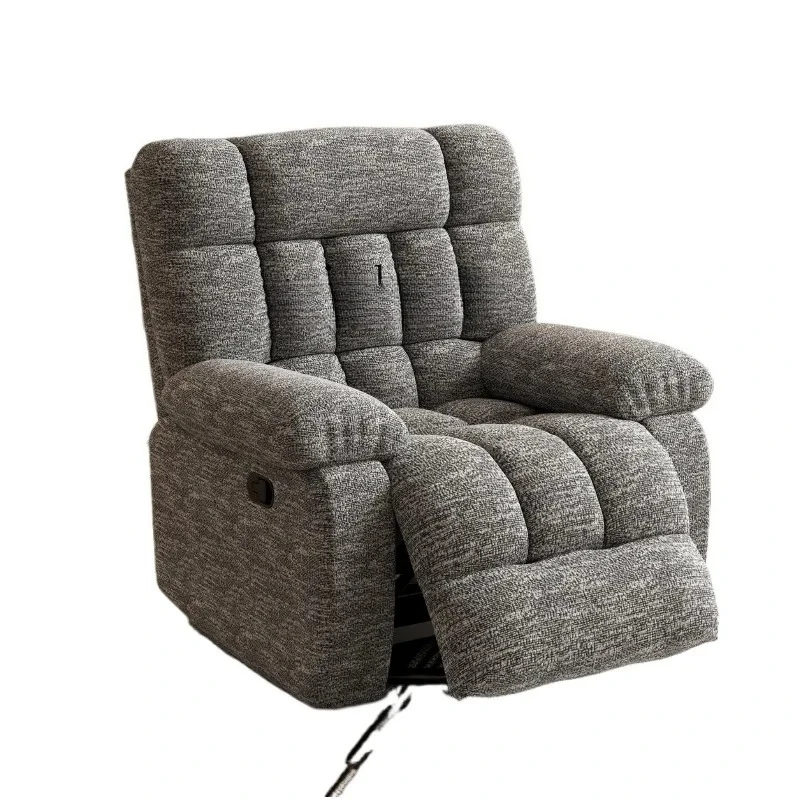 Multifunctional Sofa Single Sofa Rocking Chair Living Room Leisure Rotating Electric Space Chair Lazy Boss Chair