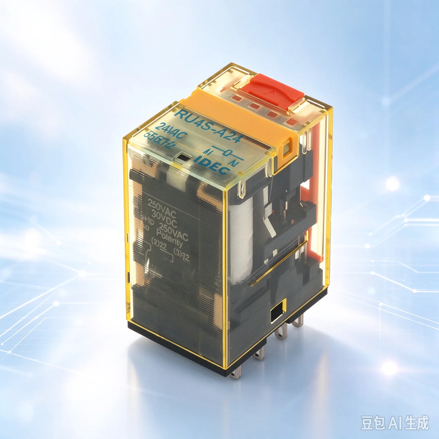 Genuine RU4S-A24 14Pin Relay for AC24V Control