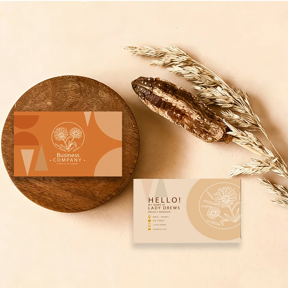 

200 шт., Визитки/карточки на заказ, Бизнес-карточки, Настольные визитки, Благодарственные открытки, Визитки, Водонепроницаемая поверхность