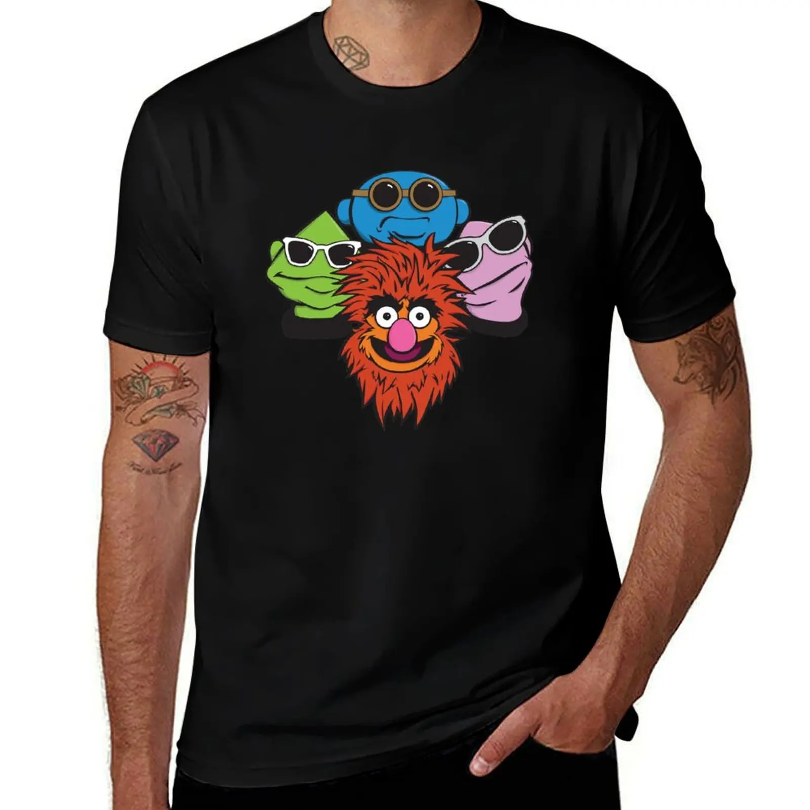 

Bip Bippadotta and the Anything Muppets T-Shirt man t shirt summer man t shirt graphic t shirts for man cotton soft T-shirt