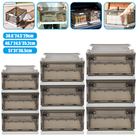 Foldable Storage Trunk Transparent Storage Box Home Wardrobe Socks Clothes Organizer Large Capacity Storage Container M/L/XL