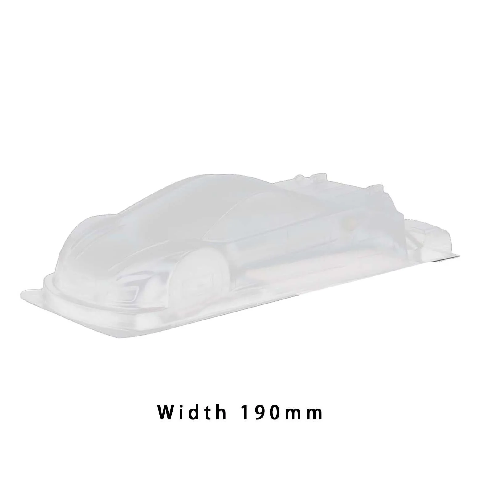 RC Car Body Shell Replacements 190mm Width with Sticker for 1:10 RC Drift Car Vehicles Model Modification