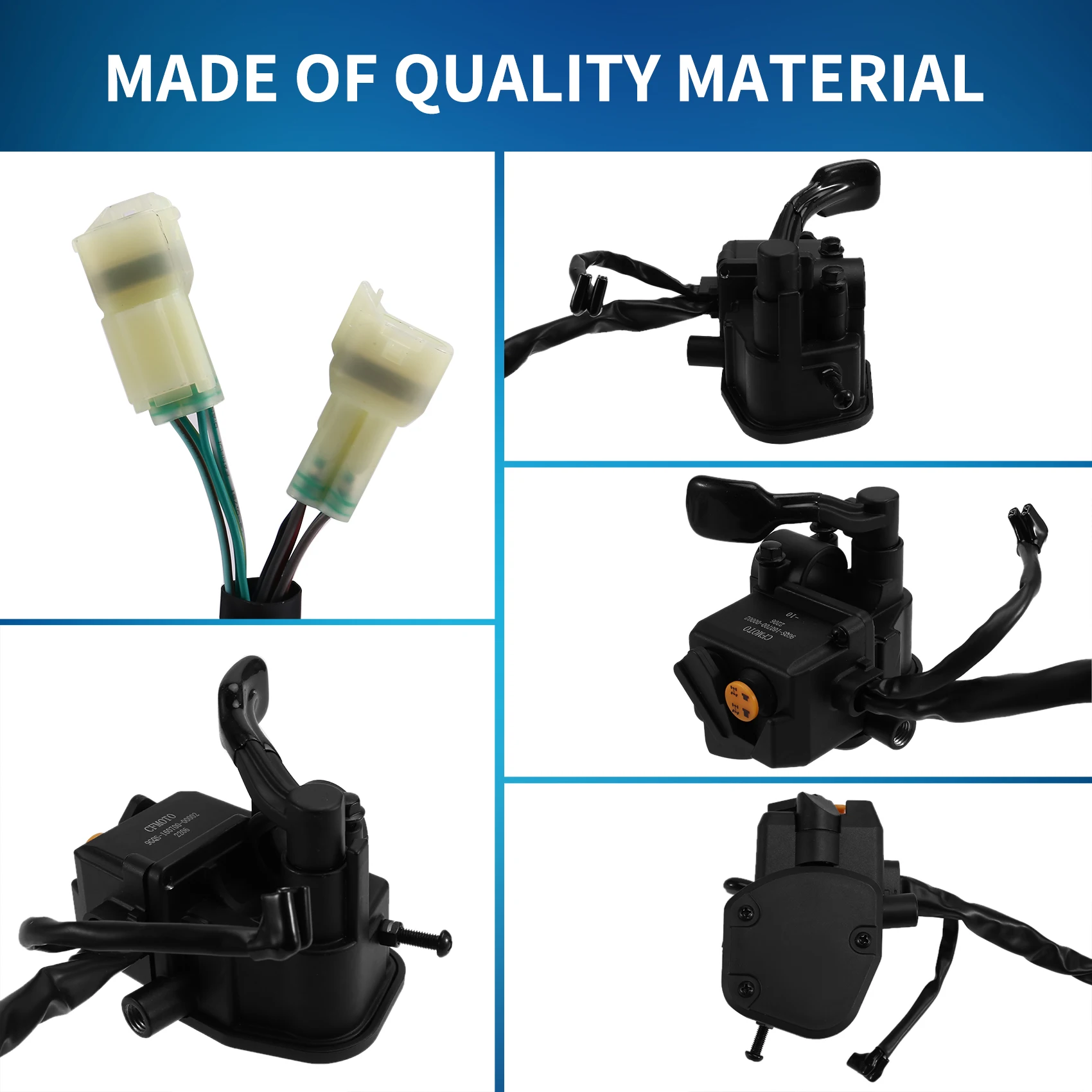 

Plain ATV Handlebar Switch Right Hand Combination Switch For Cfmoto Cforce 400 450 500S 520 2016-2022 ATV 9GQS-160700