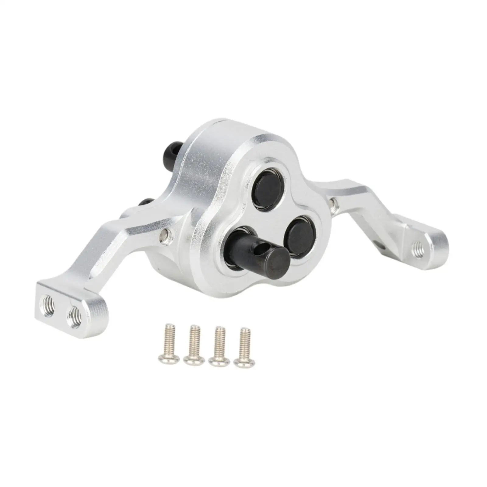 

1:10 RC Transfer Case Adjustable Carrier Bearing Simple Installation Aluminum Alloy Transmission Gearbox Upgrade for RC Car