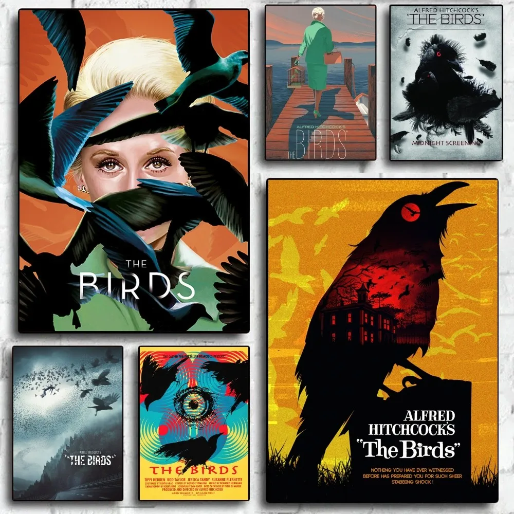 

The Birds Poster Home Living Room Bedroom Bar Cafe Art Decor
