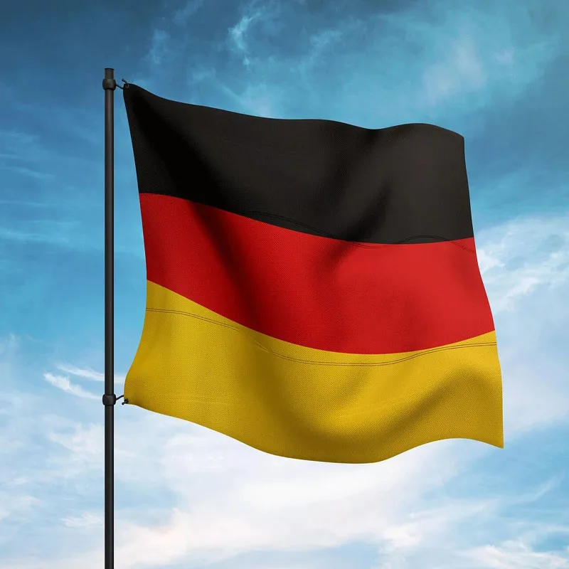 5 Pcs/lot Federal Republic of Germany National Flag 90x150cm Germany National Flag wholesale