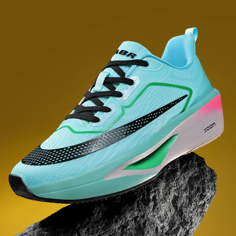

Кроссовки для бега Marathon Air Cushion: дышащие, легкие, удобные, с карбоновой пластиной, нескользящие, для мужчин и женщин