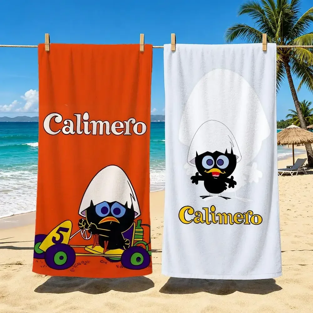 Cartoon C-Calimero Studio Pagot Towel Towel beach towel, quick drying absorbent bath towel for Swim,Gym,Camping,Outdoor hot