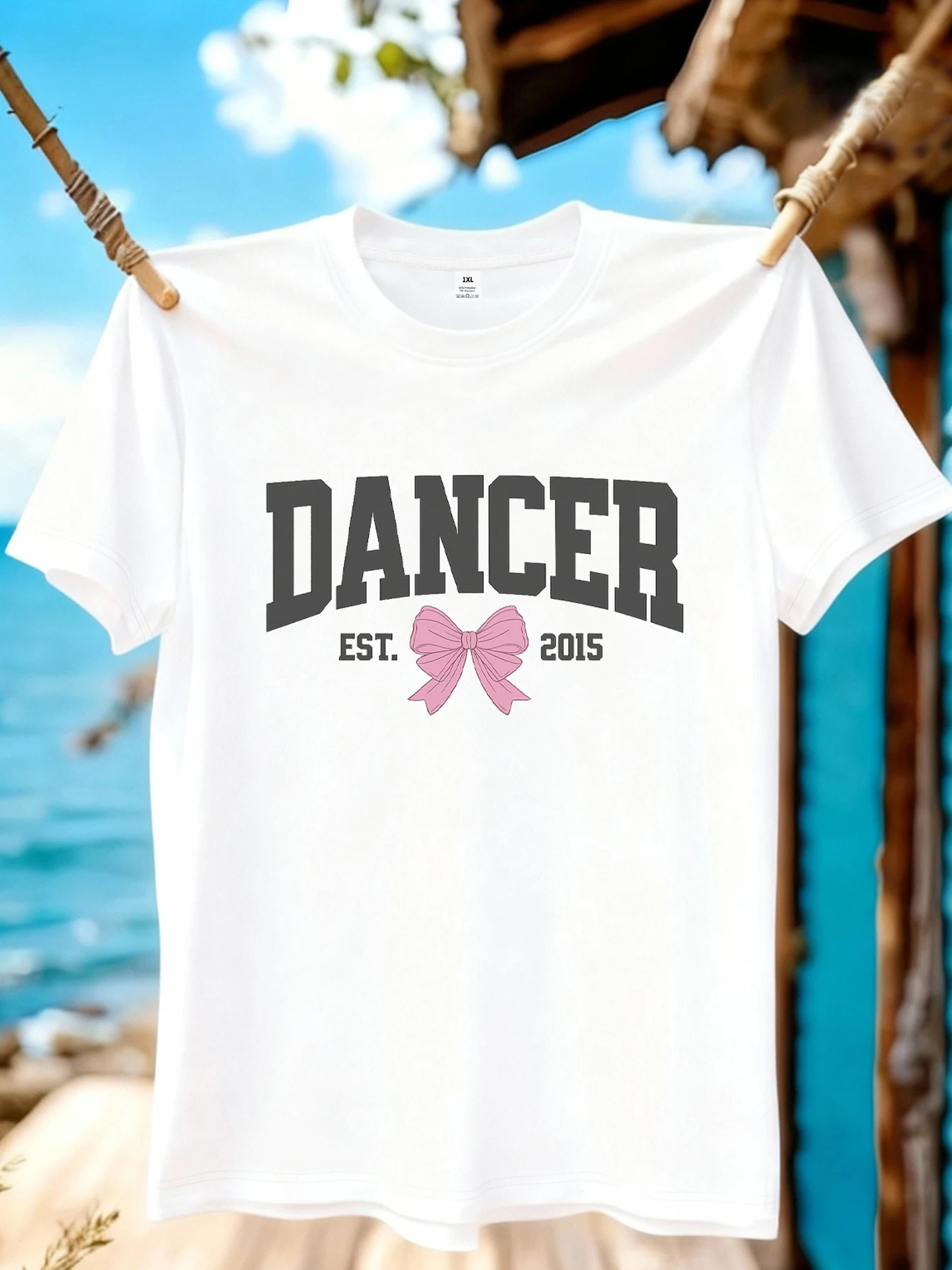 

【WZM10896】English letter printed plus size women's round neck summer casual short sleeved street fashion versatile T-shirt