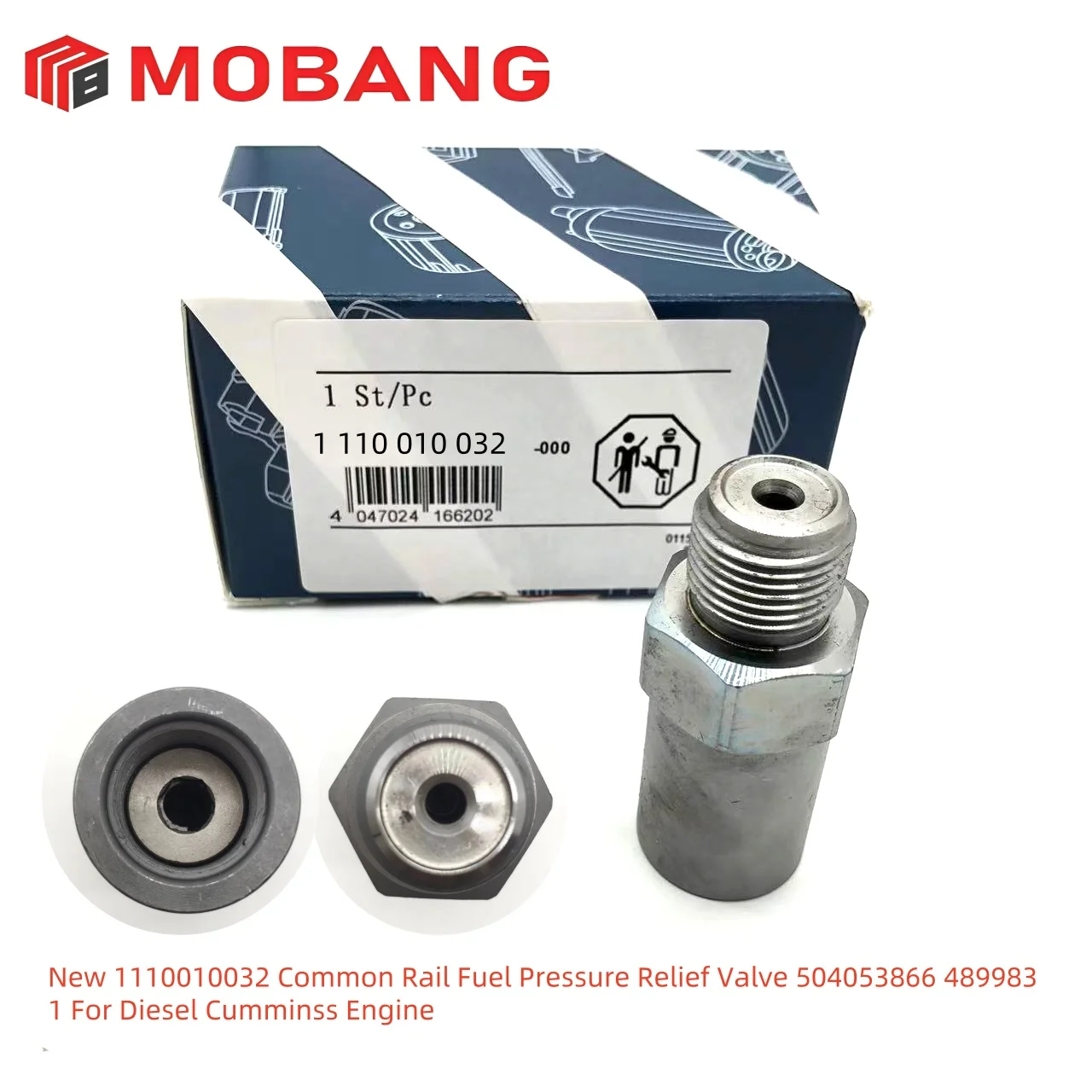 1PCS NEW F00R000754 1110010032 110 010 032 Common Rail Pressure Relief Valve Limiter Sensor 1