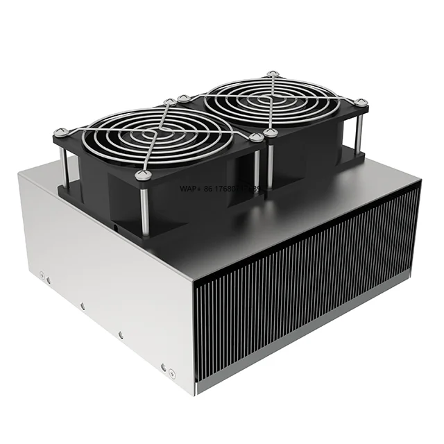12VDC Thermoelectric Peltier Refrigeration Cooling System Aluminum  Fun Parts Force air Cooling Medical Cooling Machine