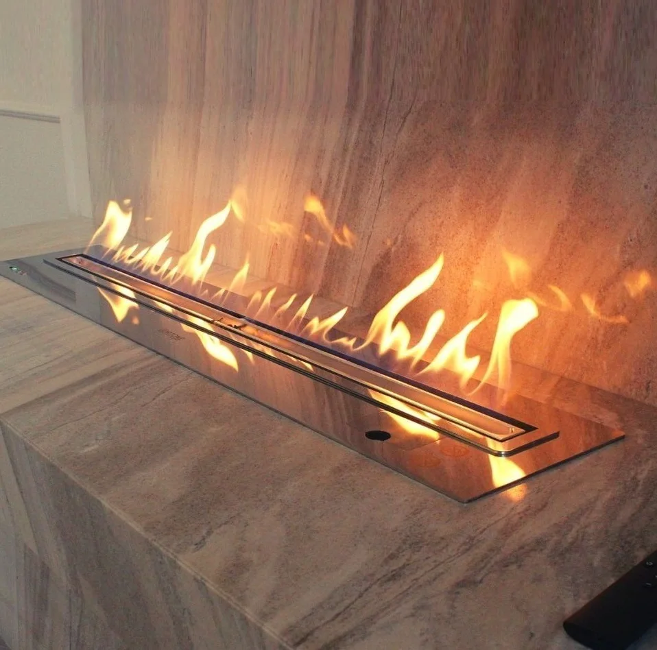 High Quality 60 Inch Bio Fireplace Ethanol in Wall Fireplace