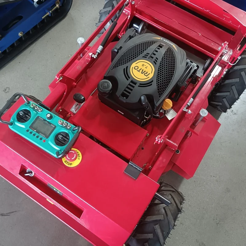 カスタマイズ可能な自走式リモコン芝刈り機 全地形対応芝刈り機 芝生管理除草機