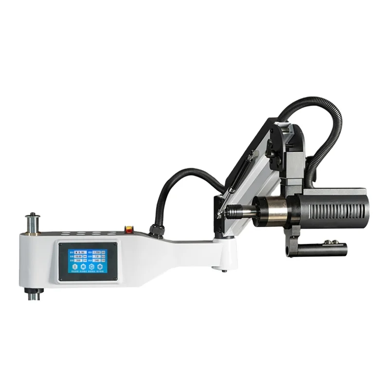 Ce Certified Servo Flexible Arm Automatic M6 - M30 Electric Tapping Machine for Sale