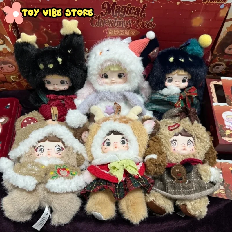 

﻿ Новая оригинальная Nommi Magical Christmas Eve Series слепая коробка виниловая кукла Pendan Nommi кукла Nommi аниме фигурки новогодний подарокstoy
