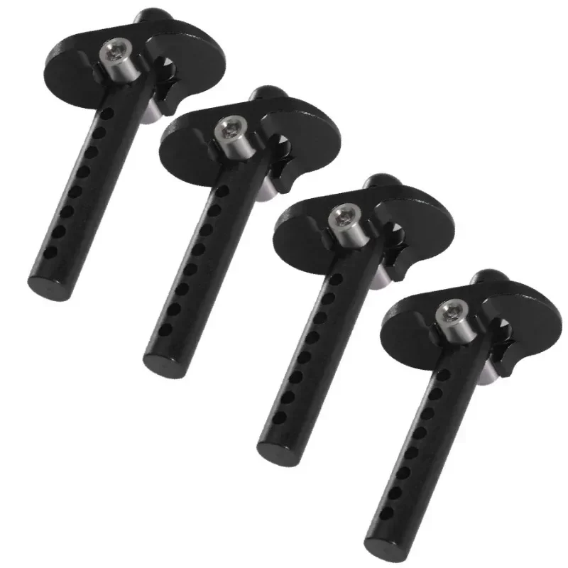 4 Stuks Carrosseriepost Ar320357 Ar320453 Metalen Professionele Rc-Model Voertuigaccessoires Reserveonderdelen Voor 1/7 1/8 1/10 Rc Auto-Onderdelen
