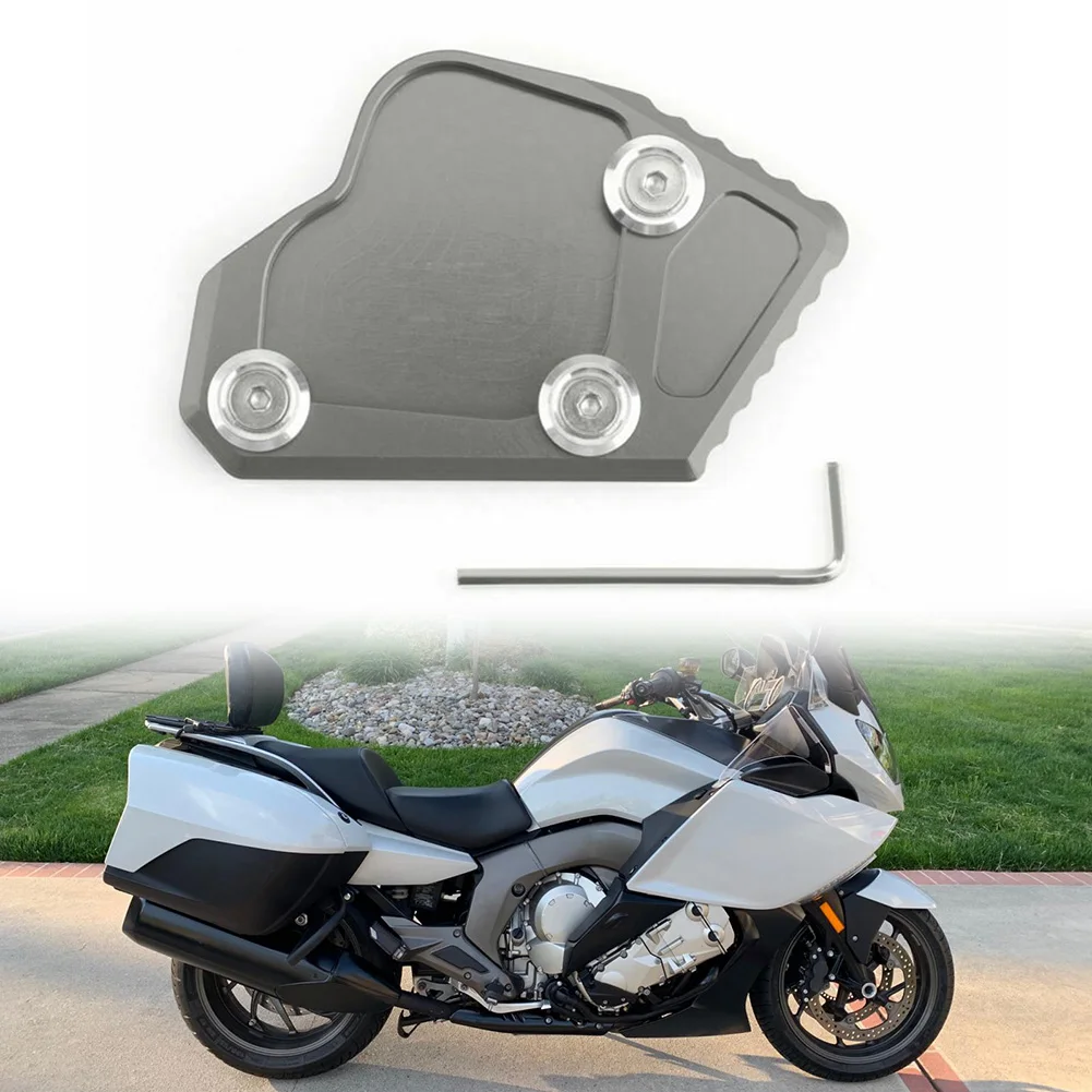 Side Stand Extension Plate for BMW K1600 Series Reliable Aluminum Construction for Enhanced Motorcycle Stability