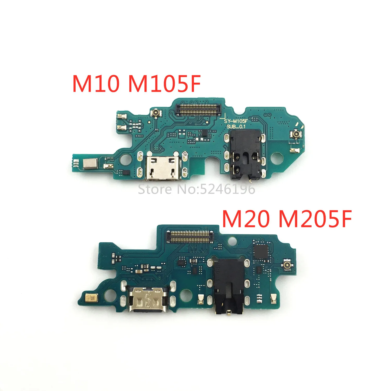 

USB-коннектор для зарядного устройства, 1 шт., для Samsung Galaxy M10 M105F SM-M105F M20 M205F, детали для замены