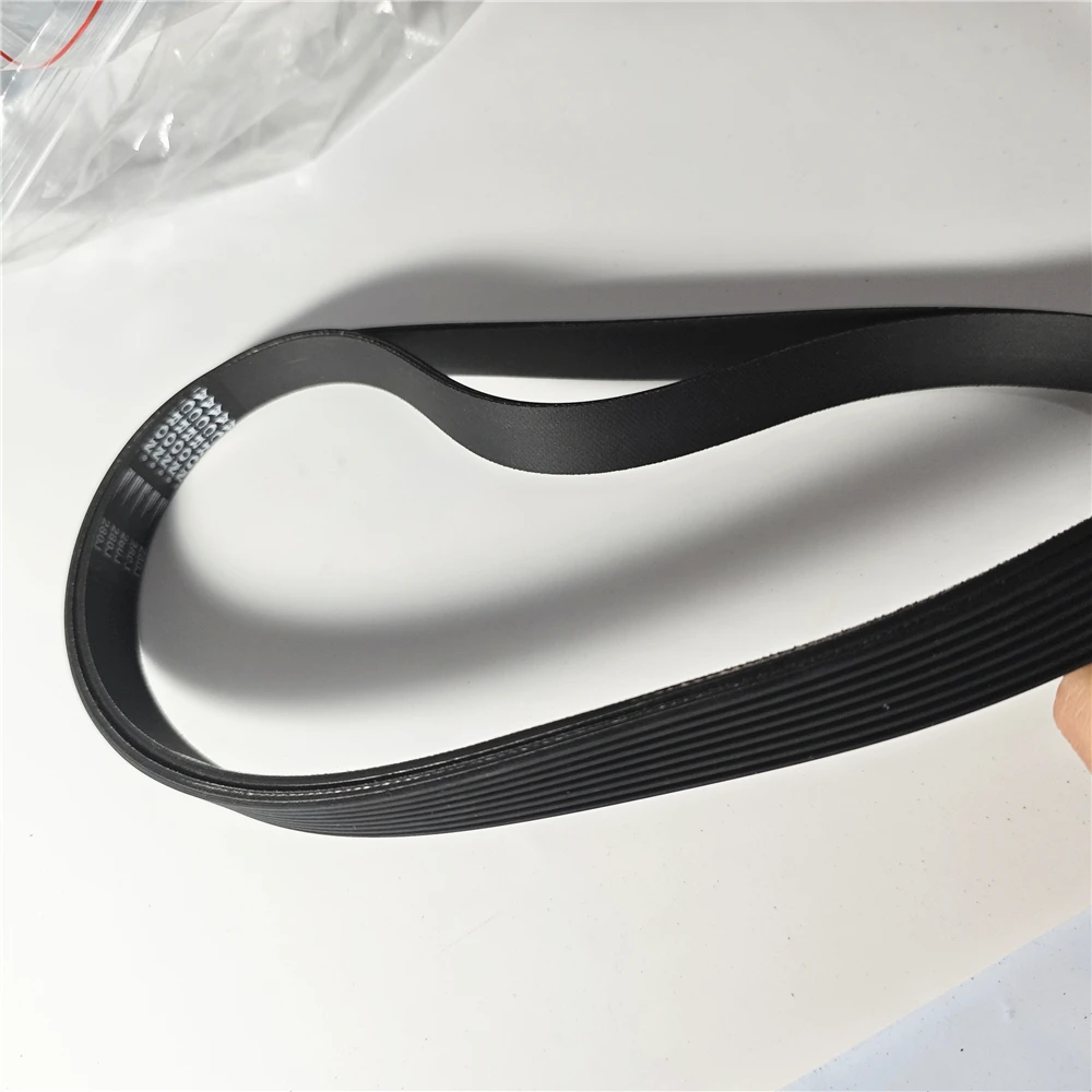

2pcs Rubber PJ Multi Wedge Belt 320J 6 Peaks