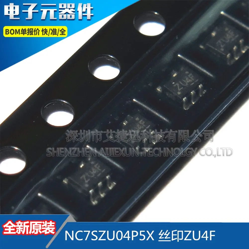

100 шт. 100% новый и оригинальный NC7SZU04P5X шелкография ZU4F SOT353 TinyLogic UHS небуферированный инвертор на складе