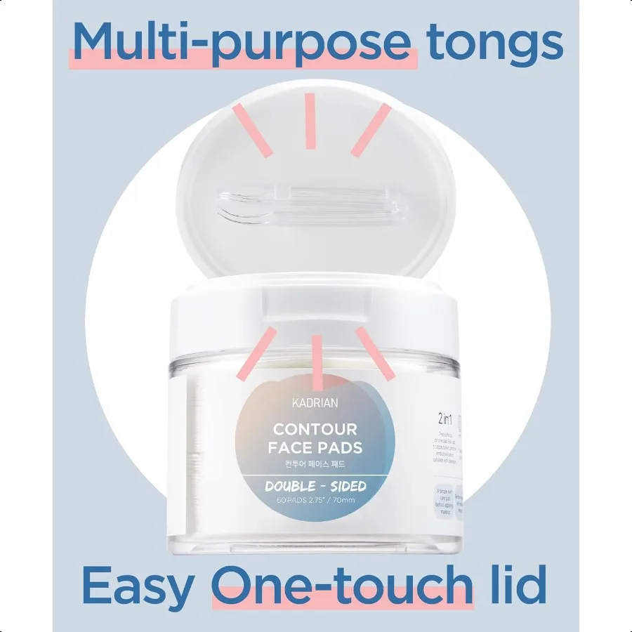 Exfoliating Cotton Rounds for face DoubleSided Round Cotton Pad for Face Makeup Toner Pads Lint Free Makeup Remover Pads Skin C