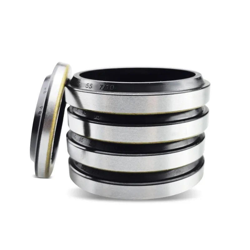10 Pieces GA Type Outer Skeleton Metal Iron Shell Dust Oil Seal DKB Type Sealing Ring 16/20/30/40/50 * 5 * 7/8/10