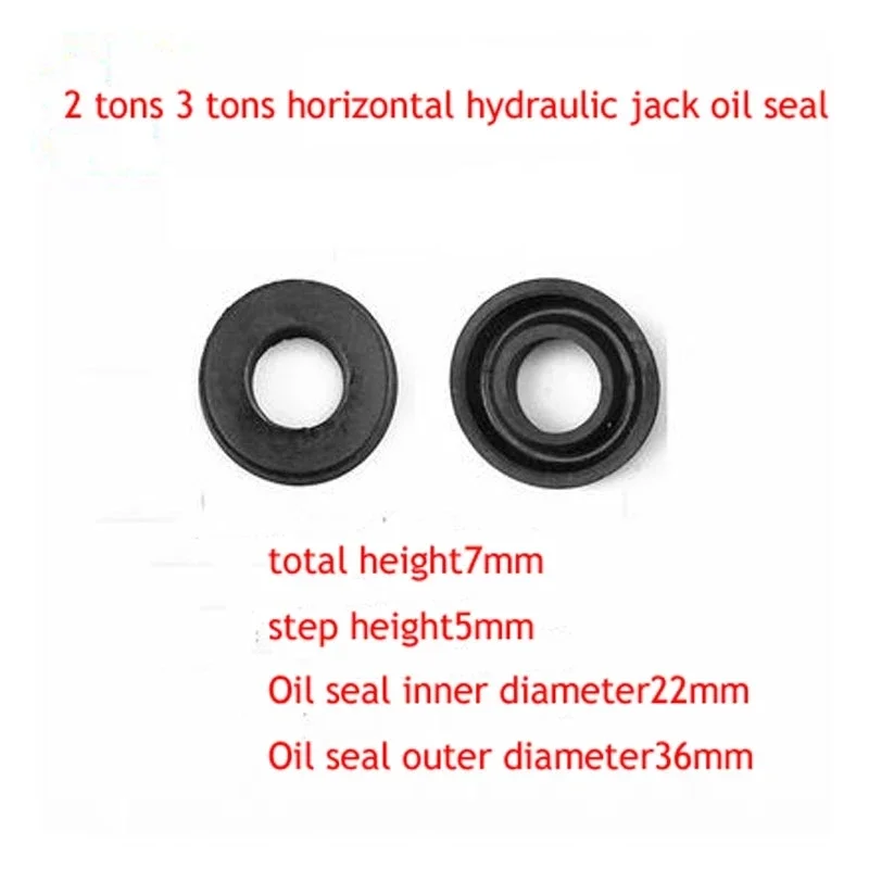 2 Tons 3 Tons Horizontal Hydraulic Jack Accessories Oil Seal Sealing Ring Soft Rubber Oil Seal