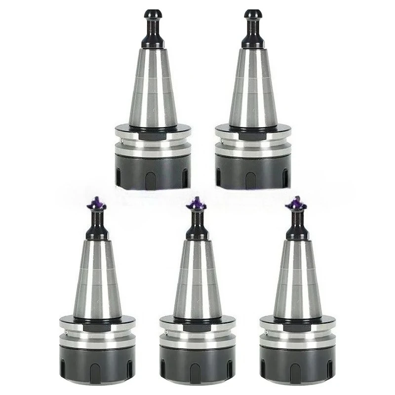 5pcs ISO30 ER32-45L Balance Collet Chuck G2.5 30000RPM CNC Tool Holder Stainless Steel With Pull Stud Milling Lathe