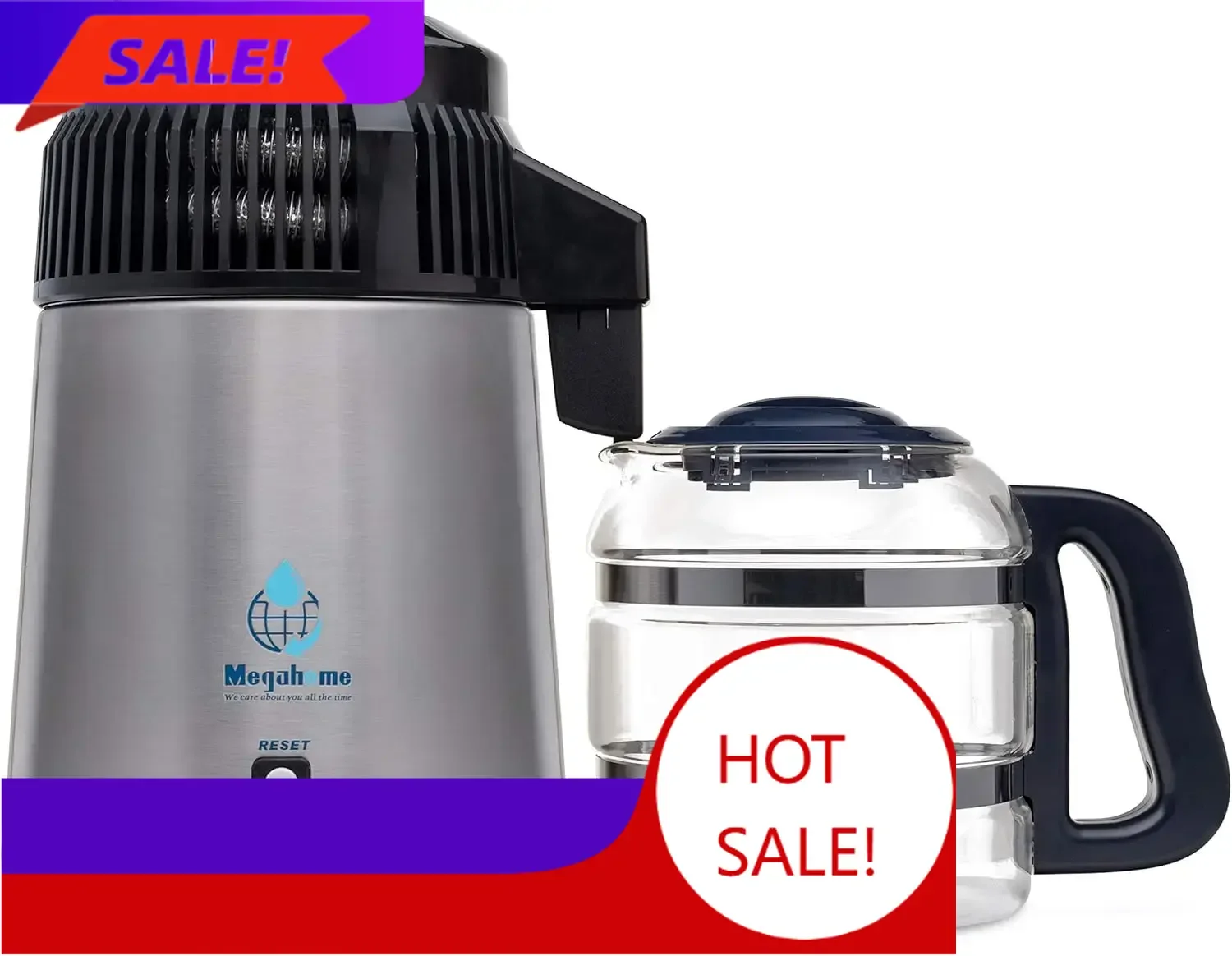 

BestsellerBestsellerCountertop Water Distiller Stainless, Glass Collection