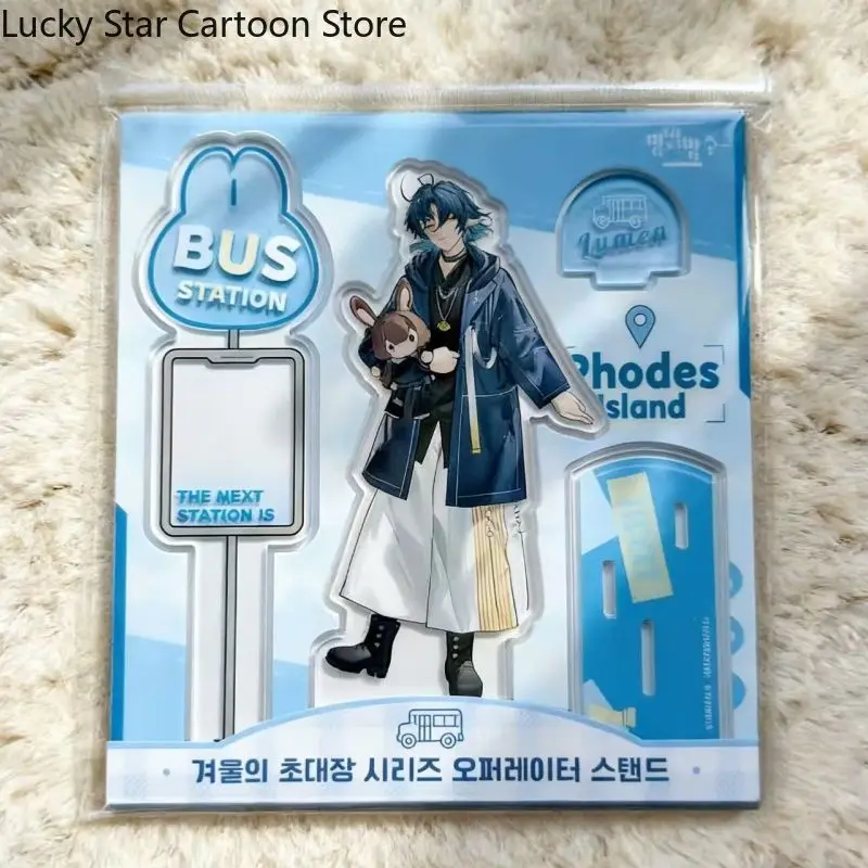 

Xmas Anime Arknights Cosplay Acrylic Stand Model Desk Decor Cartoon Standing Sign Birthday Gift Halloween Game