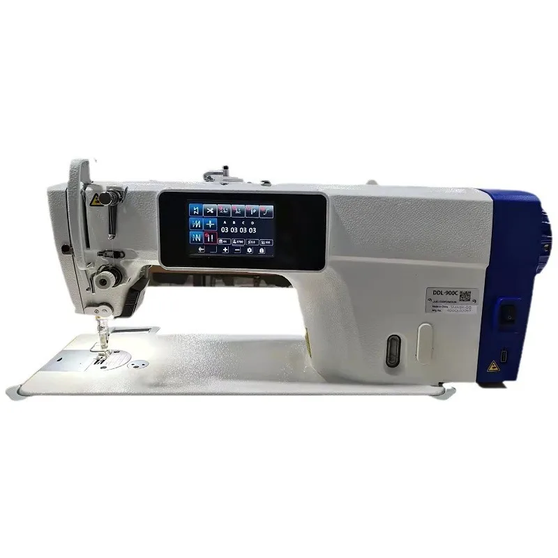 

Double Step Computer Lockstitch Machine Heavy Machine Automatic Computer Sewing Machine Flat Car