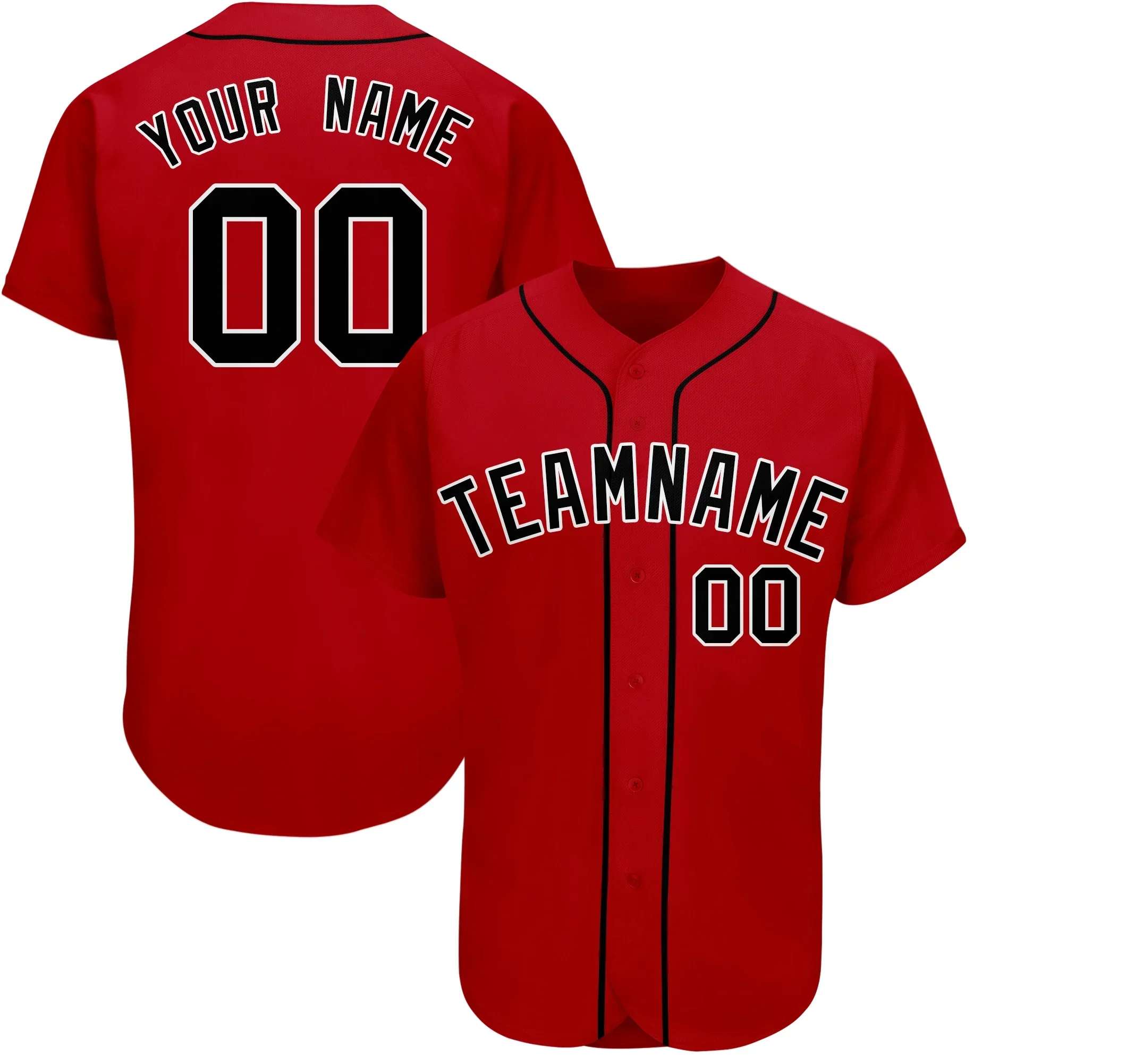 Custom Baseball Jersey Full Sublimated Team Name/Numbers Full Button Tee Shirts for Men/Kids Fans Fit Casual Wearing Best Gift