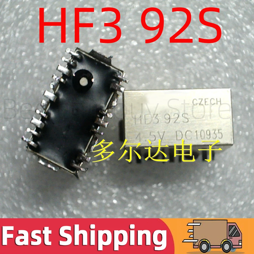 

1pcs HF3 92S HF392S Radio Frenqucy RF Signal Relay 4.5V 50 ohm 50Ω 140MW