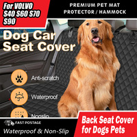 Car Back Seat Cover for Dogs Pet Non-Slip Reat Protector Waterproof Bench Cover For VOLVO S40 S50 S60 S70 S80 S90 C30 C40 C70