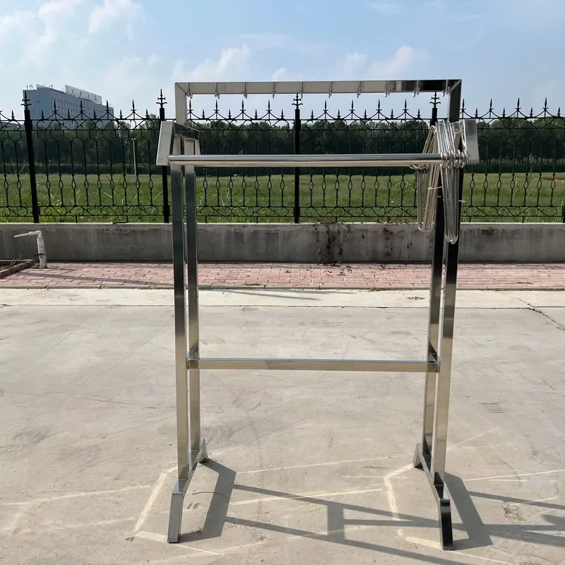 304 Stainless Steel Wall Mounted Drying Rack - CE Approved Rustproof Customizable Laundry Solution