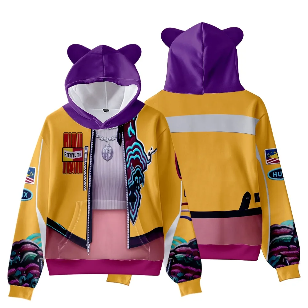 

Anime 3D New KPop Demon Hunters Hoodie Harajuku Hip Hop Pullover Tops Sweatshirt sportswear Fashion 2yk Family Set child Trends