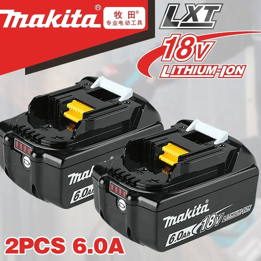 

Original Makita 6Ah/5Ah//3Ah for Makita 18V Battery BL1830B BL1850B BL1850 BL1840 BL1860 BL1815 Replacement Lithium Battery