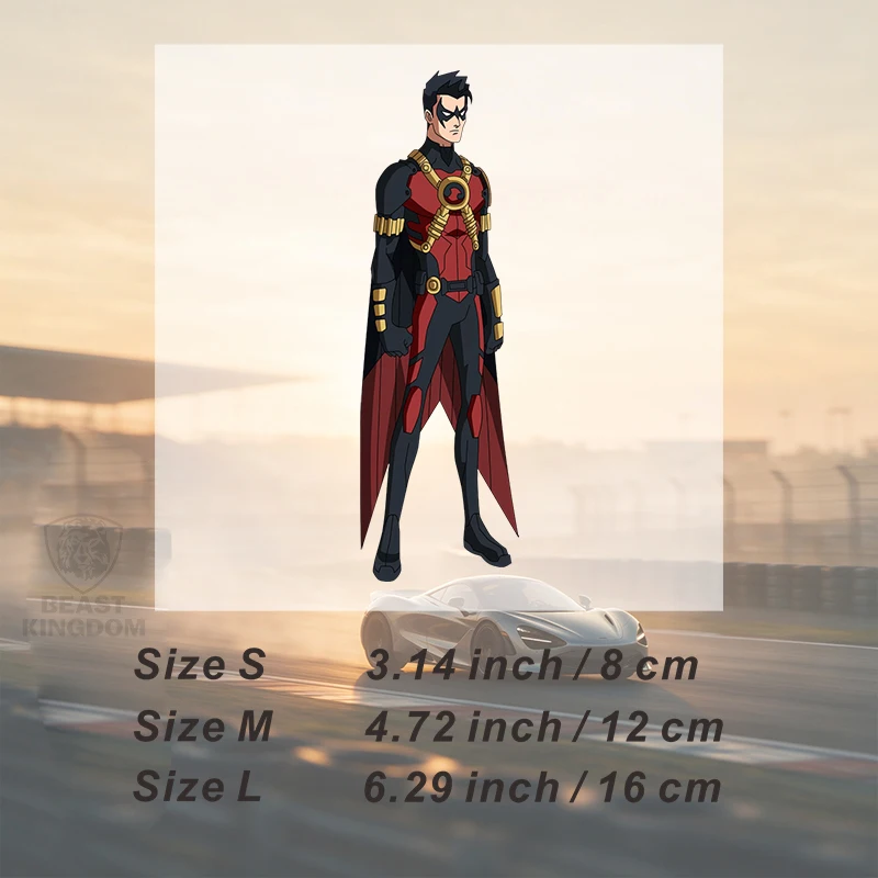 Car StickersCollectible Superhero Action Figure Model High Quality for Home Decor Car Display GiftDecals