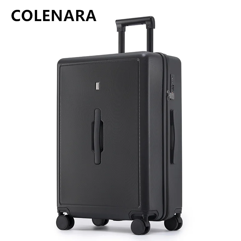 COLENARA Rolling Suitcase ABS + PC Boarding Box Large Capacity Trolley Case 20