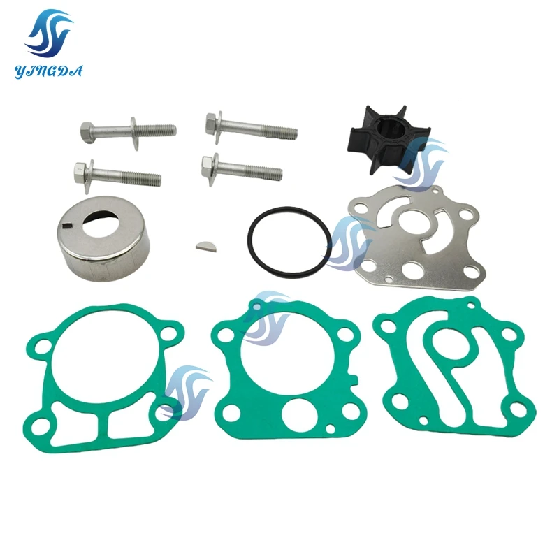 

Высококачественный комплект крыльчатки водяного насоса 6H3-W0078 для подвесного двигателя Yamaha 2-тактного 50 60 70 л.с. 6H3-W0078-A0 6H3-W0078-00 18-3465