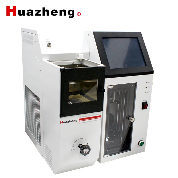 Huazheng Electric Factory Price Laboratory Astm D86 Distillation Tester Electric Distillation Apparatus