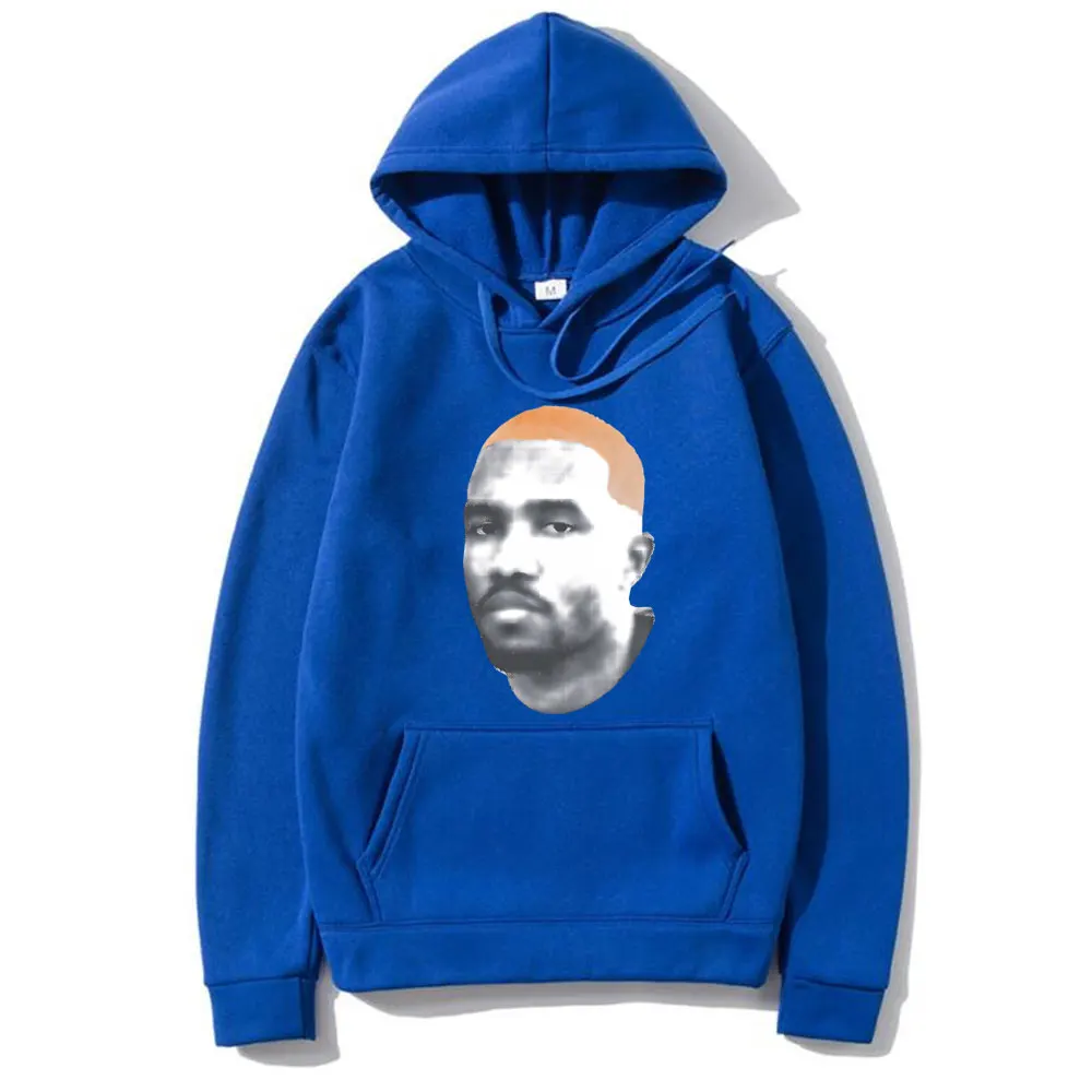 Rapper Frank Face Graphic Hoodie Rap Male Blond Hip Hop Sweatshirt Ocean Oversized Hoodies Men Fashion Casual Vintage Streetwear