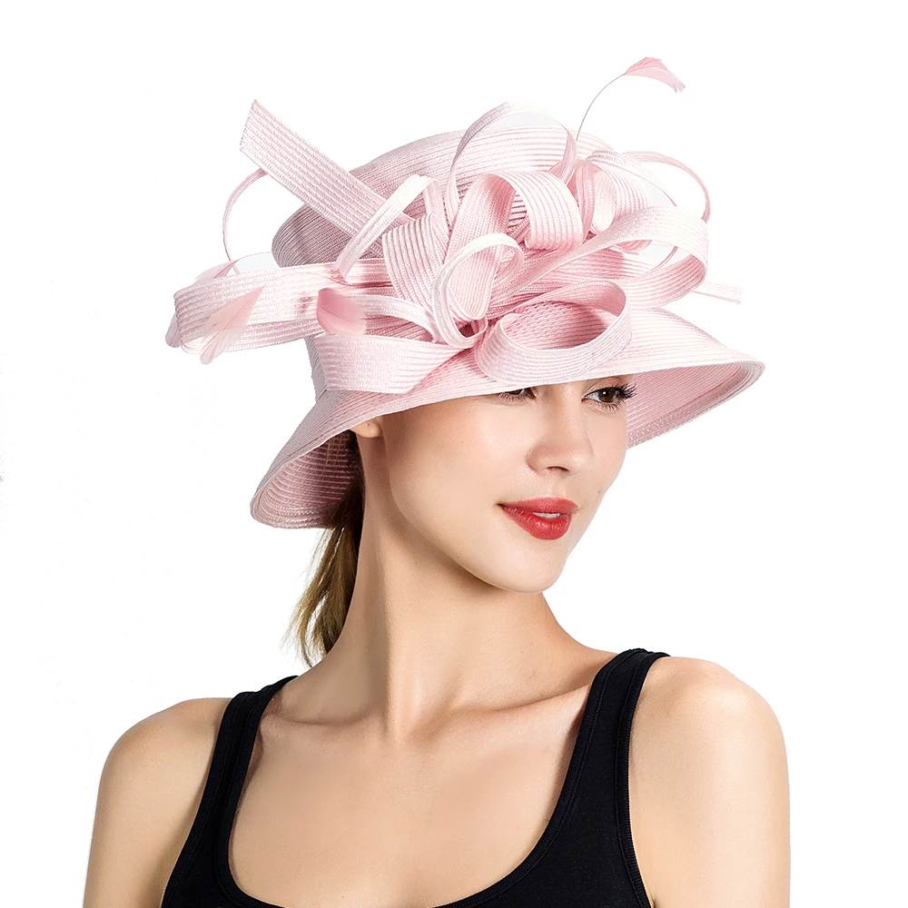 Kentucky Derby Hat Tea Party Formal Church Hat For Women 2023 fancy hats Sombrero Mujer S10-3707