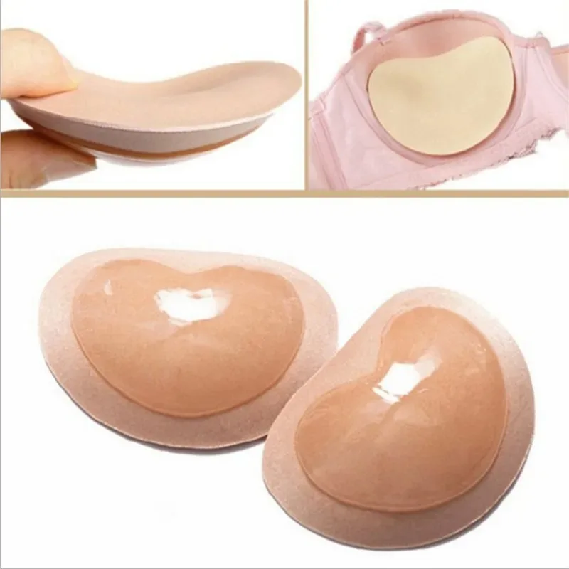 2pcs трусики для купания женские Pads & Enhancers Self Adhesive Invisible Bra Patch Super Thick Bra Sponge Pad Invisible Bra Pad