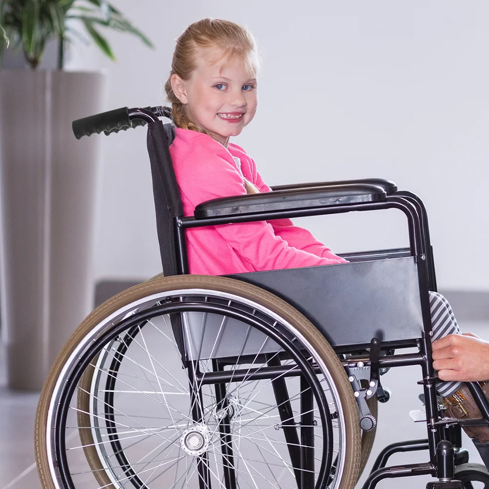 

2Pcs Universal PVC Handle Grip Anti-Slip Set for Wheelchairs Trolley Cart Handle Wraps Shopping Cart Protector