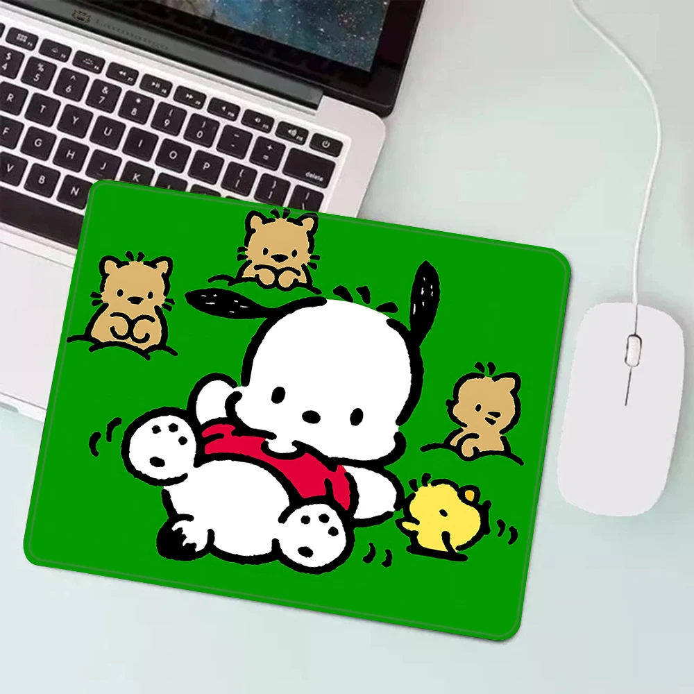 Cartoon Cute Pochacco Gaming Mouse Pad XS Small Mousepad for PC Gamer Desktop Decoration Office Mouse Mat Deskmat Rug