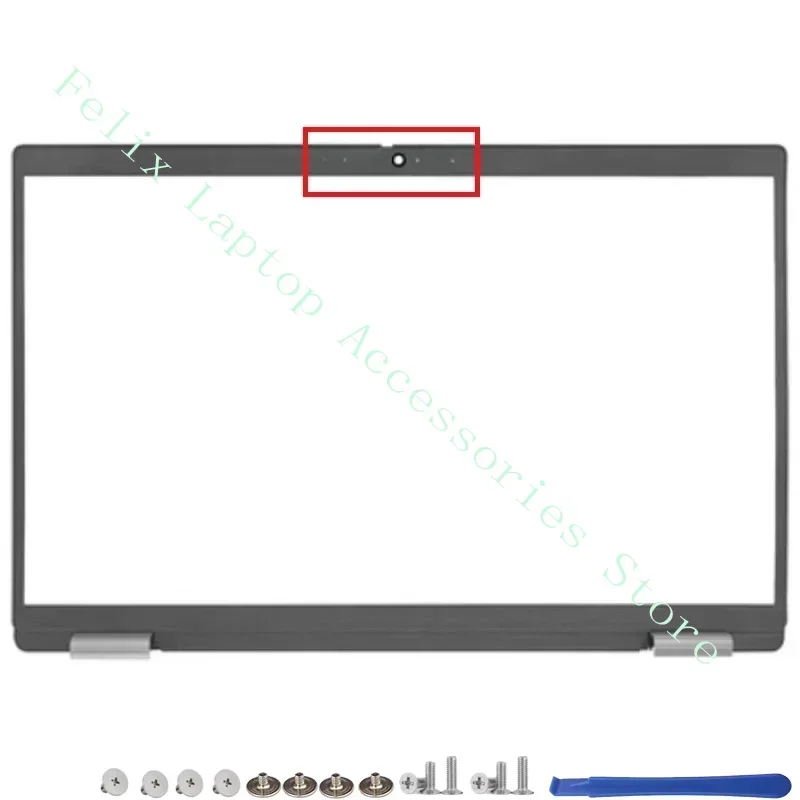 Imagem -03 - Dell Latitude Series Laptop Lcd Tampa Traseira Tampa Traseira Top Case Moldura Frontal Casca Inferior Dobradiças 156 Polegadas Novo