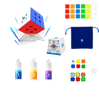 Gan 3x3x3 Magic Cube Toolkit GAN Display Stand STICKERS Lube Mat Cube 3x3 Center Cap Cubo  Accessories Cubo Magico