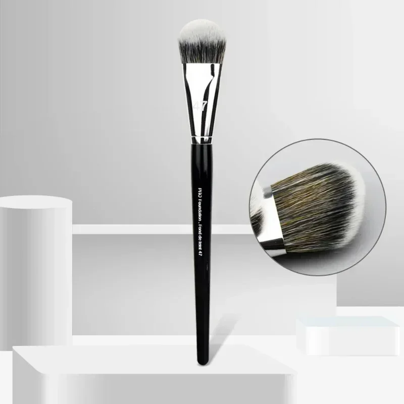 Professional Foundation Brush 47 Broom Head Liquid Foundation Shadow Repairing Brushes Women Face Base Makeup Beauty Supplies