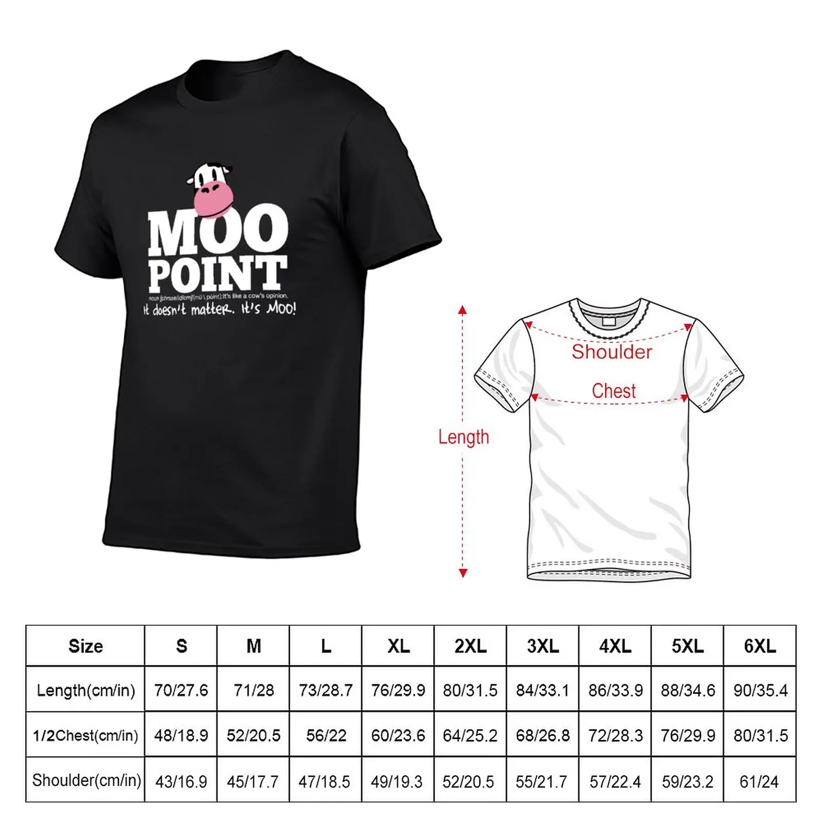 New A Moo Point T-Shirt graphic t shirts plus size t shirts plain t-shirt customized t shirts shirt for men